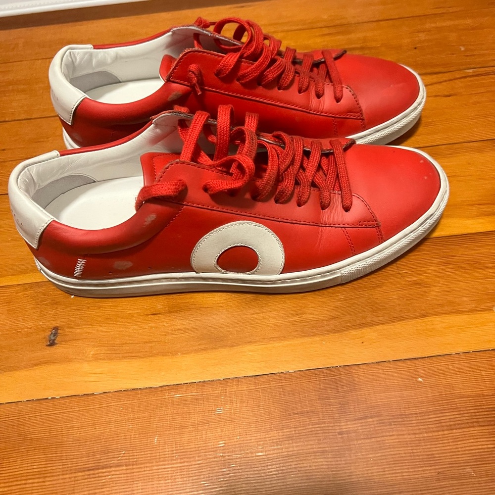 Oliver Cabell red sneaker tennis shoe size 40 women’s 9.5/mens7